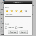 rating